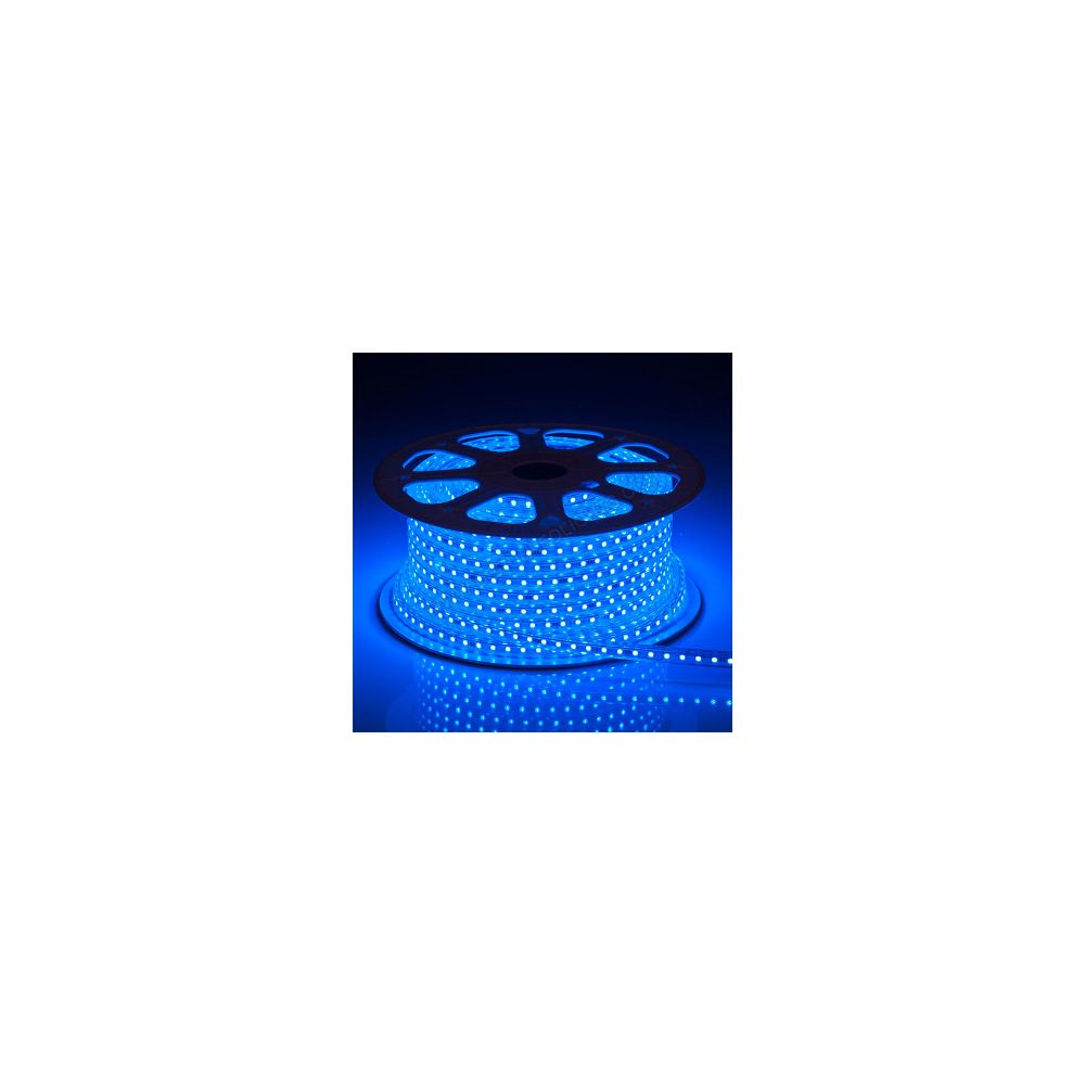 LED Strip 230V - Blauw - 6000K - 60xSMD3014/m - IP66